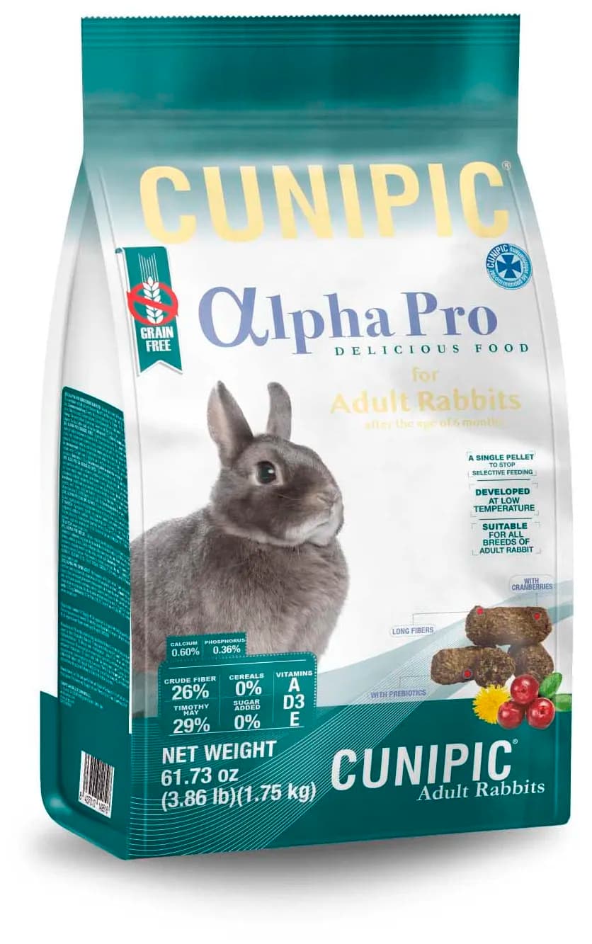 Pienso Alpha Pro para Conejos: Salud y Sostenibilidad 🌱