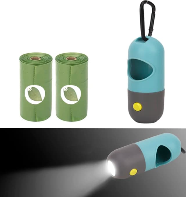 Dispensador de Bolsas Degradables con LED