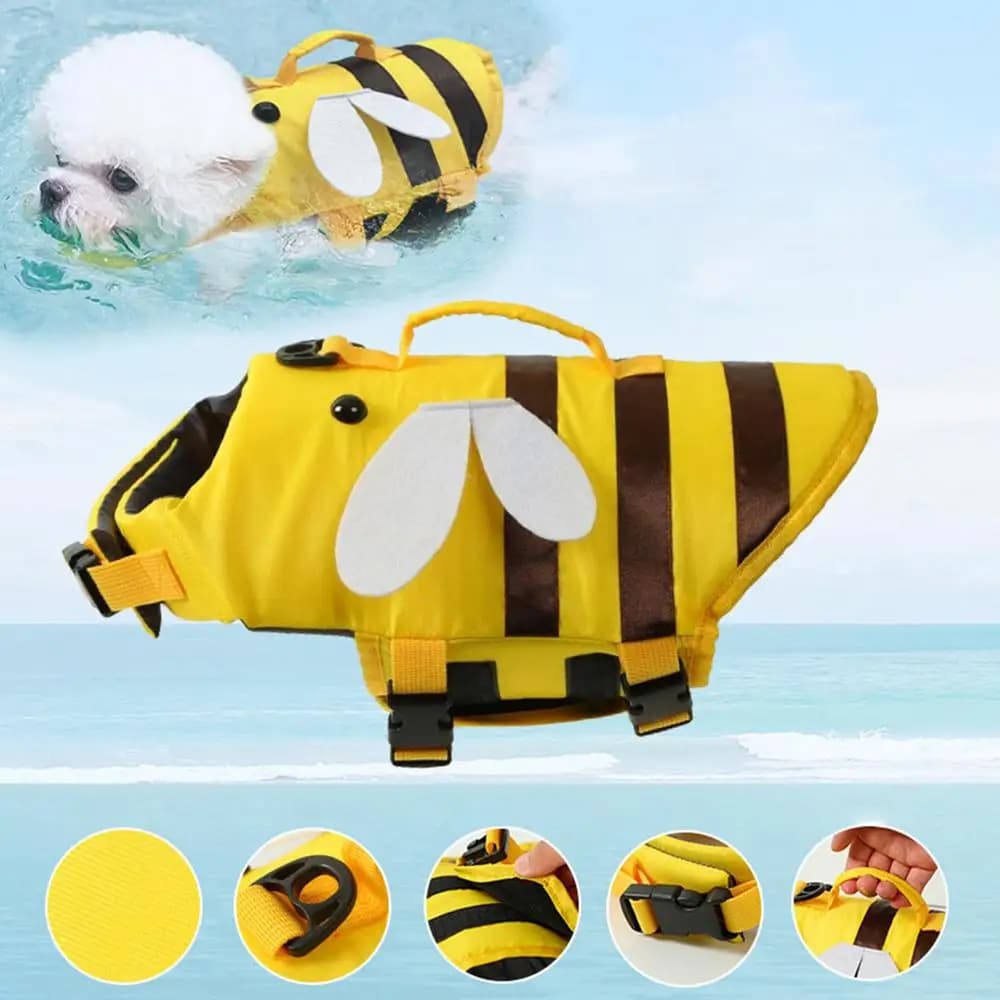 Chaleco salvavidas para perros: ¡seguridad y estilo! 🐾🌊