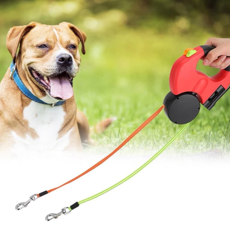 Correa Extensible Automática con Luz LED para Mascotas 🌟