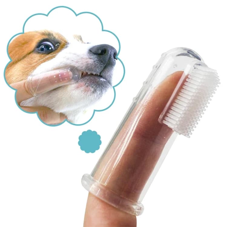 Cepillo de dientes súper suave para mascotas, limpieza dental para perros y gatos